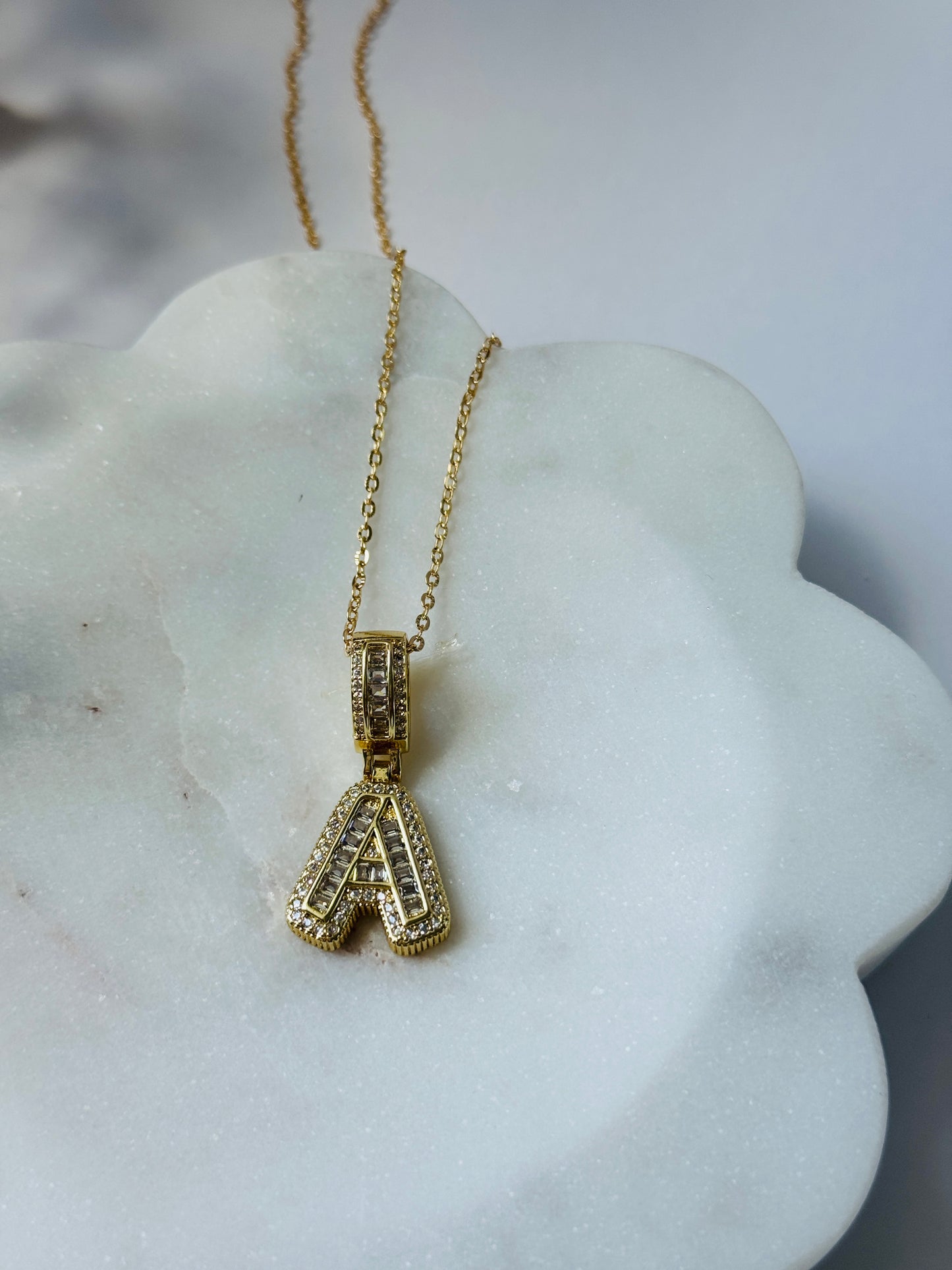 Name Initial Necklace