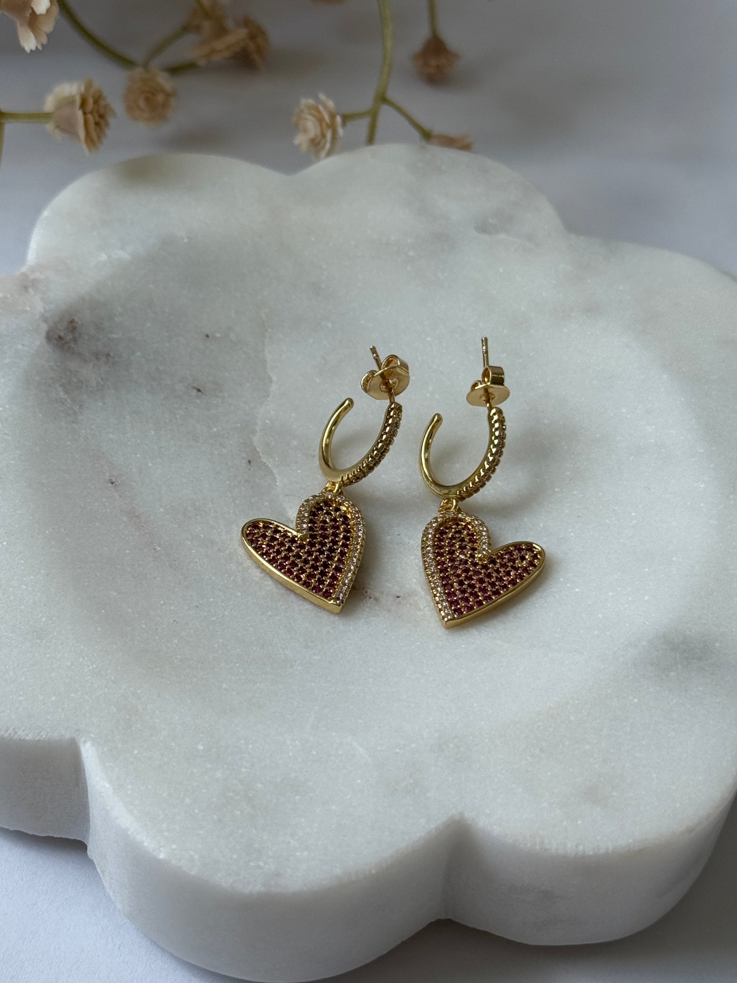 Hearts Earrings