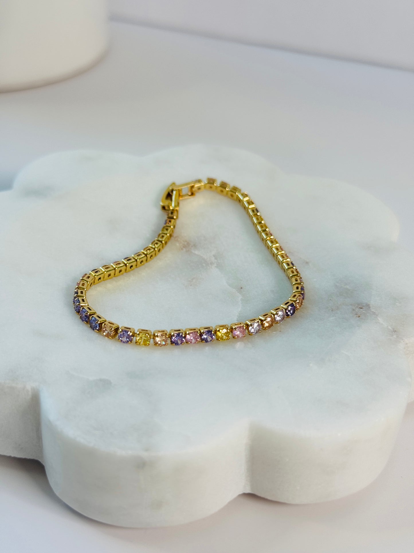 Color Zirconia Bracelet