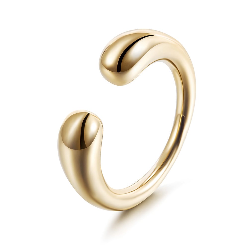 Gold Drop Ring