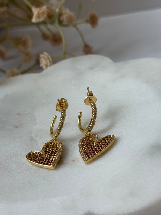 Hearts Earrings