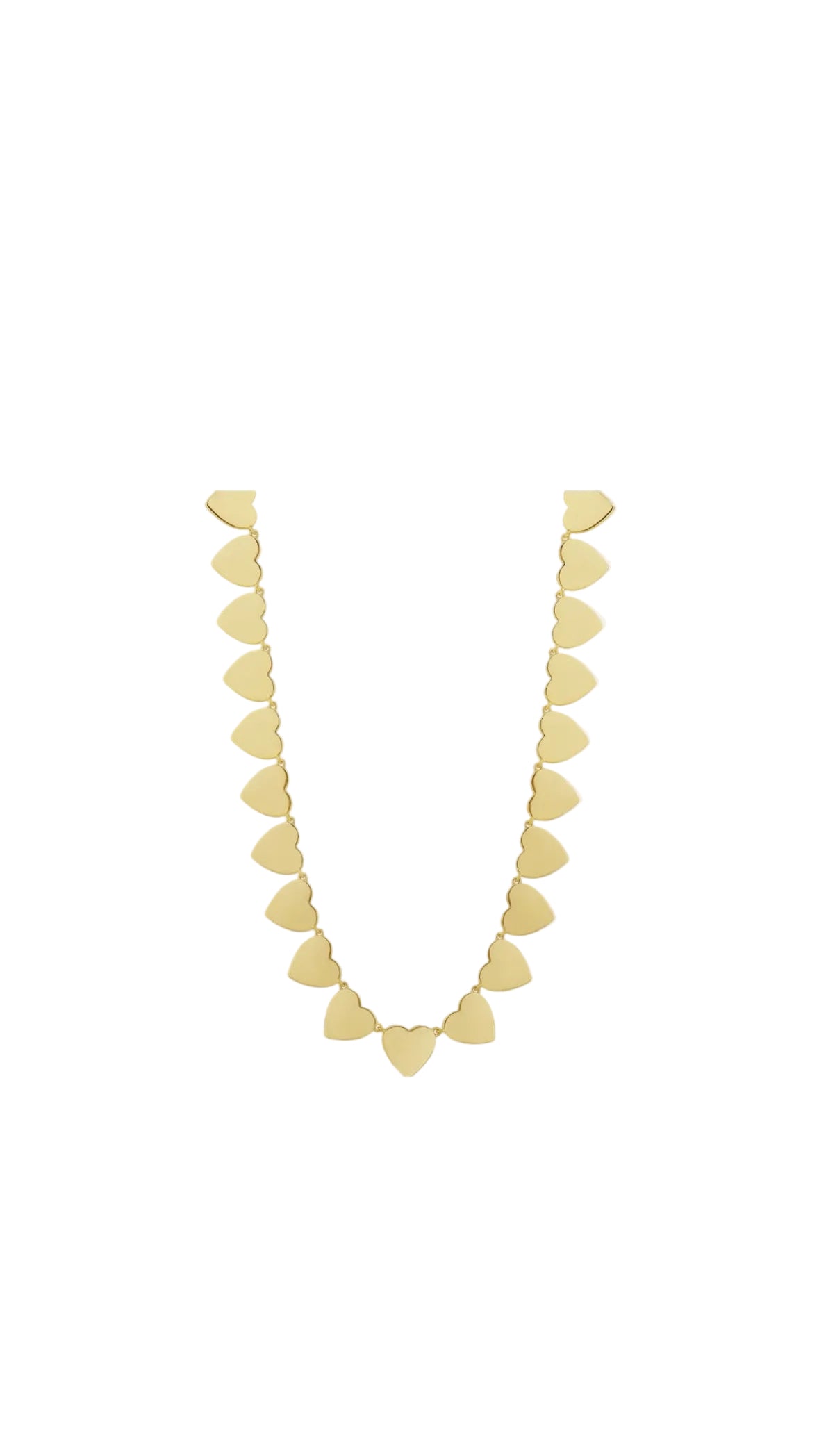 Golden Hearts Necklace