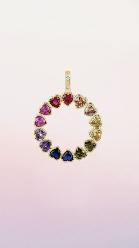 RAINBOW CIRCLE OF LOVE
CHARM