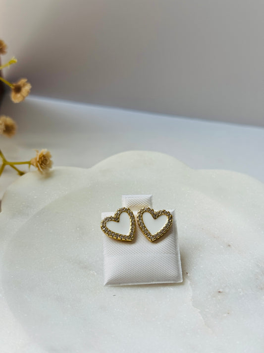 Plain Heart Earrings