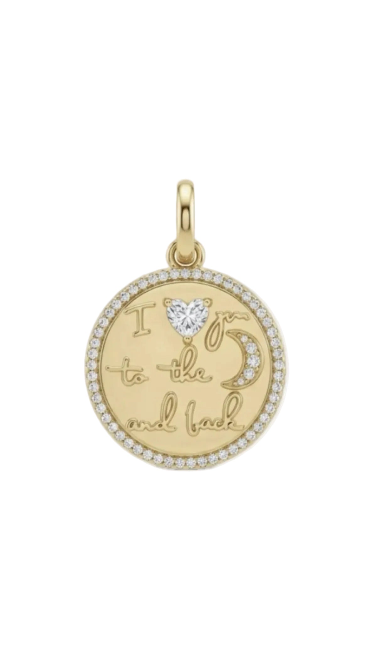 Moon & Back Charm