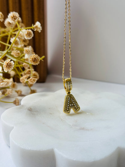 Name Initial Necklace