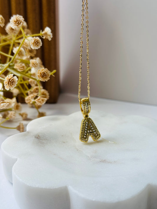 Name Initial Necklace