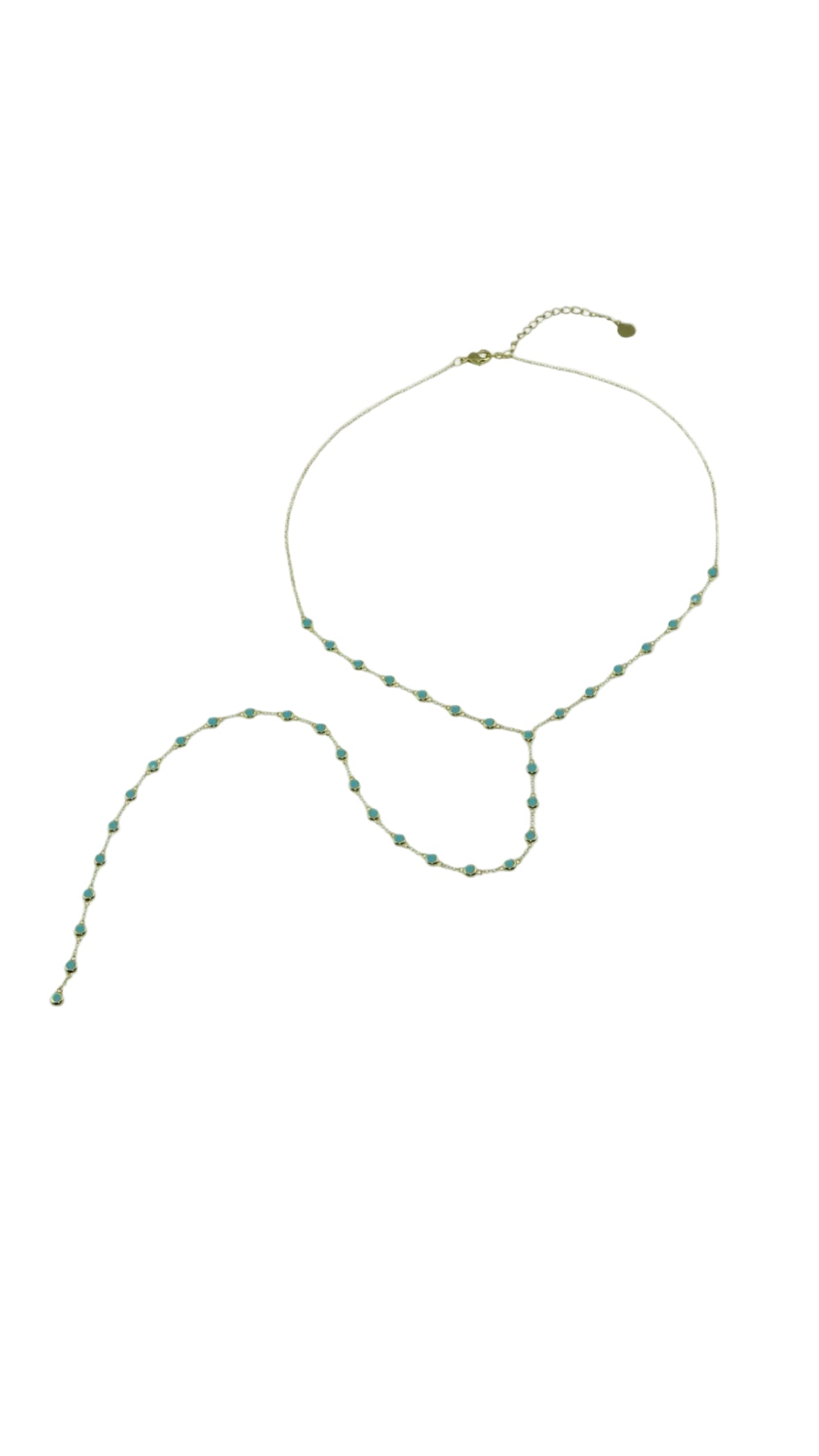 Turquoise Glow Lariat