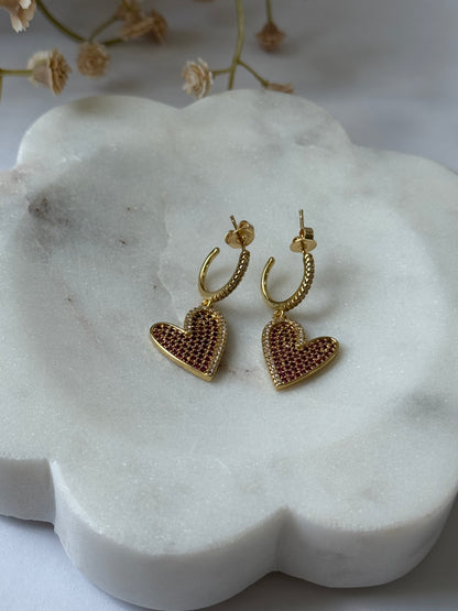 Hearts Earrings