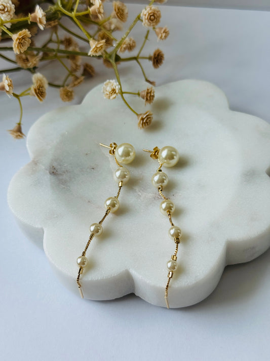 Pearl Dangle Earrings