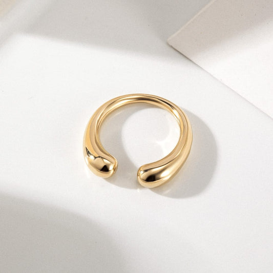 Gold Drop Ring