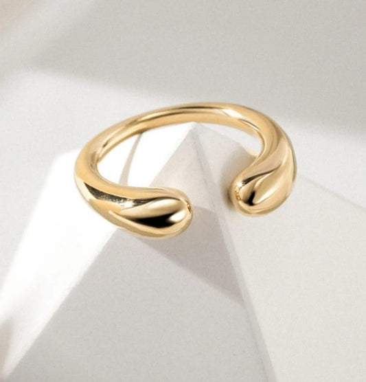 Gold Drop Ring