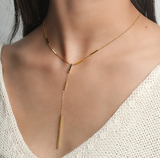 Necktie Collar Necklace
